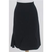 nicole farhi size 10 navy knee length skirt