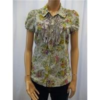 Nicolette Large Floral Print Blouse