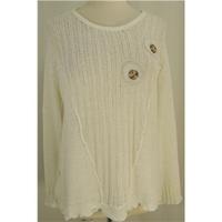 Nina Murati - Size: XL - White - Jumper