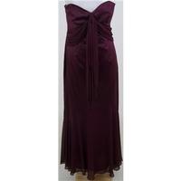 Nicholas Millington: Size 14 Burgundy strapless dress