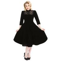 Nightshade Velvet Dress - Size: Size 18