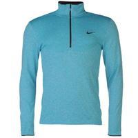 Nike Dri Fit Knitted Half Zip Top Mens