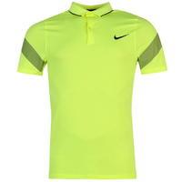 Nike Modern Fit Major Moment Fly Stripe Golf Polo Shirt Mens