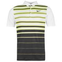 nike striped golf polo mens