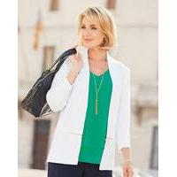 nightingales cardigan with zip detail