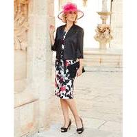 Nightingales Print Dress And Jacket