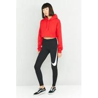 Nike Swoosh Black Leggings, BLACK