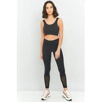 nike tech mesh panel leggings black