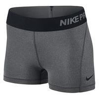 Nike Pro 3 Inch Shorts - Womens - Dark Grey/Heather/Black
