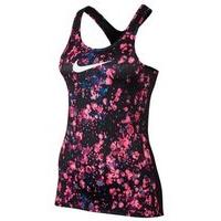 Nike Pro Cool Microcosm Tank Top - Womens - Racer Pink/White