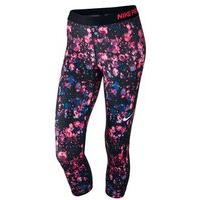 Nike Pro Cool Microcosm Capri Tights - Womens - Racer Pink/White