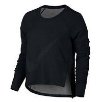 nike sphere dry long sleeve top womens blackheather