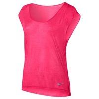 Nike Breathe Cool Short Sleeve Running Tee - Womens - Racer Pink