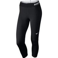 nike pro cool capri tight womens blackwhite