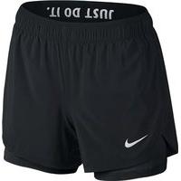 nike flex training short womens blackwhite