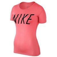 Nike Pro Cool Short Sleeve Tee - Womens - Pink/Black