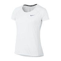 Nike Ladies Dry Miler Running Top - White