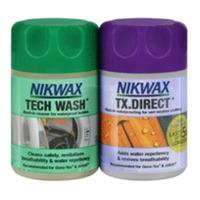 NIKWAX TECH WASH/TX DIRECT CLEAN & PROOF TWIN PACK (100ML)