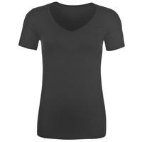 Nike Swoosh V Neck T Shirt Ladies