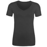 nike swoosh v neck t shirt ladies