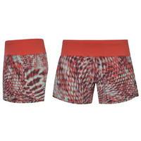 nike print 4 rival shorts ladies