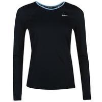 nike racer long sleeved running top ladies