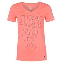 Nike Graphic Training T Shirt Ladies