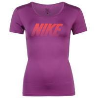 Nike Pro Graphic T Shirt Ladies