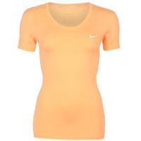 Nike Pro Short Sleeve V Neck Top Ladies