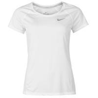 nike miler crew running t shirt ladies