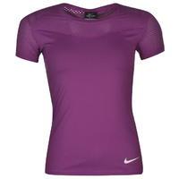 nike pro hypercool ladies short sleeve training top