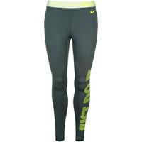 nike logo warm tights ladies