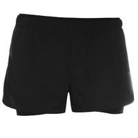 nike 2in1 woven shorts womens