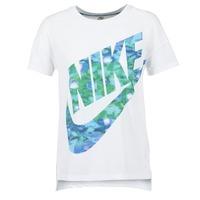 Nike TOP women\'s T shirt in white