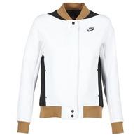 nike tch flc dstryr jkt womens jacket in beige