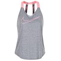 Nike W NK BRTHE TANK ELASTKA GRX SW women\'s Vest top in grey