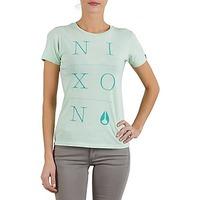 Nixon WINDSOR TEE W women\'s T shirt in green