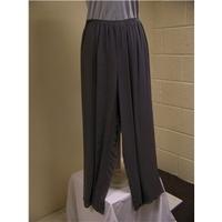 nitya grey viscose trousers size 38 nitya green trousers