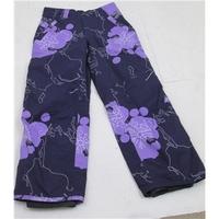 Nike ACG, size 10/12 purple patterned ski trousers