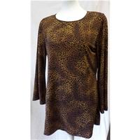 nina leonard leopard print tunic