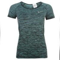 Nike Dri Fit Knitted T Shirt Ladies
