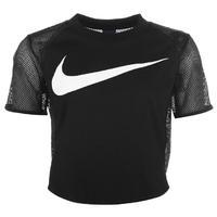 Nike Swoosh Crop Top Ladies