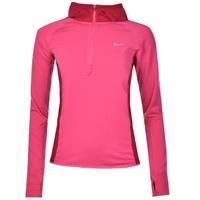 nike sprint half zip hoody ladies