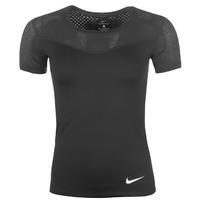 nike pro hypercool short sleeve t shirt ladies