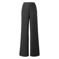 nightingales crepe wide leg trouser