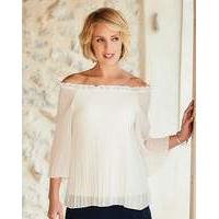 Nightingales Pleated Blouse