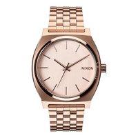 nixon time teller watch all rose gold
