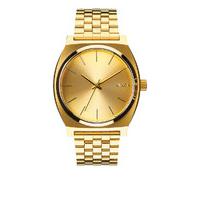 nixon time teller watch all gold gold