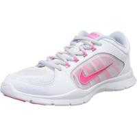 nike flex trainer 4 wmn whitepink powpure platinummetallic silver