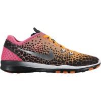 nike free tr 5 print wmn blackpink powbright citrusmetallic silver